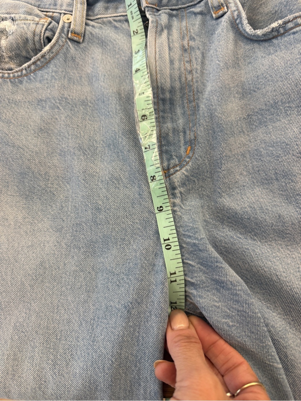 Citizens of Humanity Paloma Baggy Wide Leg Jeans in Siesta Crop - Size 26 - Picture 15 of 16